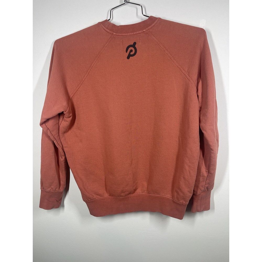Spiritual Gangster x Peloton Women's Peach Pullover French Terry Sweatshirt Sz S - Picture 6 of 10